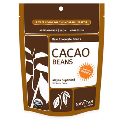 Navitas Organics - Cacao Beans 8 oz-OUT OF STOCK