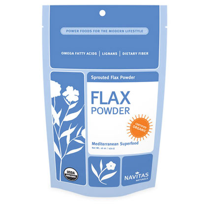 Navitas Organics - Flaxseed Powder Sprouted  8 oz-UNAVAILABLE