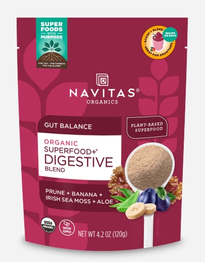 Navitas Organics - Gut Balance Superfood+ Digestive Blend 4.2oz