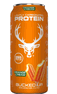 Bucked Up Lightly Carbonated 25g Protein Drinks 12 Pack Orange Cream