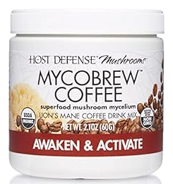 Fungi Perfecti - Host Defense Mycobrew Awaken & Activate 2.1 oz  20 Servings