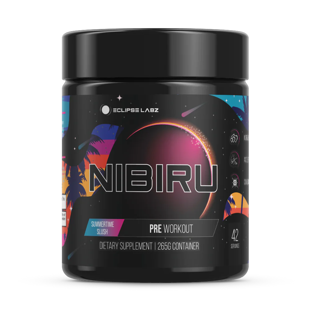 Eclipse Labz Nibiru The Destroyer Pre-Workout Summertime Slush 42 Servings