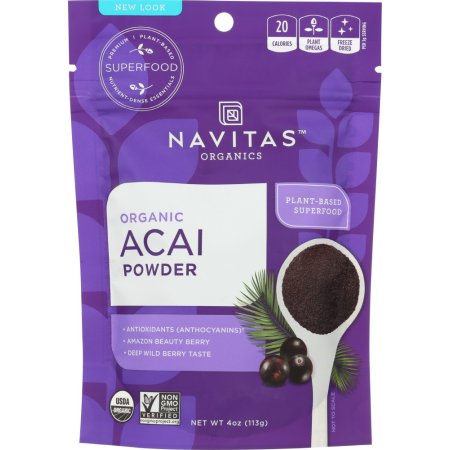 Navitas Organics - Acai Powder Freeze Dried Organic 4oz