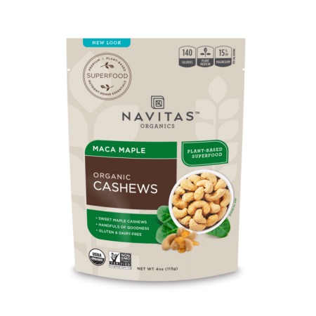 Navitas Organics -  Cashews Maca Maple  Organic 4oz-UNAVAILABLE