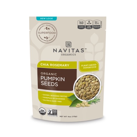 Navitas Organics - Chia Rosemary Pumpkin Seeds Organic 4oz