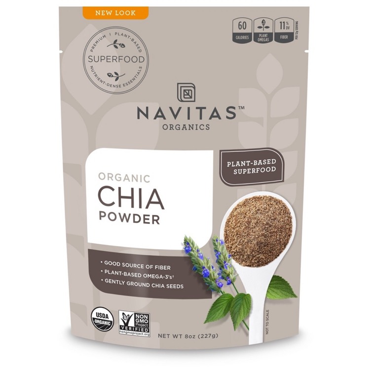 Navitas Organics - Chia Seed Powder Organic 8oz