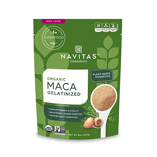 Navitas Organics -  Maca Powder Gelatinized  100% Organic 8oz-UNAVAILABLE