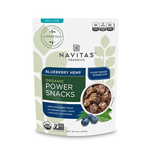 Navitas Organics -  Power Snack Blueberry Hemp Organic 8oz