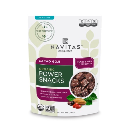 Navitas Organics -  Power Snack Cacao Goji  Organic 8oz