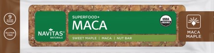 Navitas Organics -  Superfood+  Maca Maple Nut Bar Organic 1.4oz