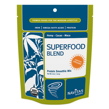 Navitas Organics - Superfood Blend - Hemp|Cacao|Maca 8 oz-OUT OF STOCK