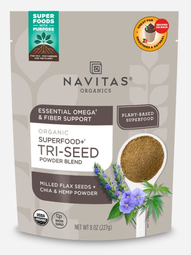 Navitas Organics - Superfood+ Tri - Seed Powder Blend 8oz 