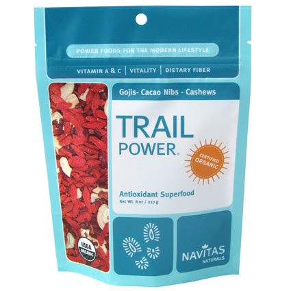 Navitas Organics - Trail Mix Gojis Cacao Nibs Cashews 8 oz TEMPORARELY UNAVAILABLE