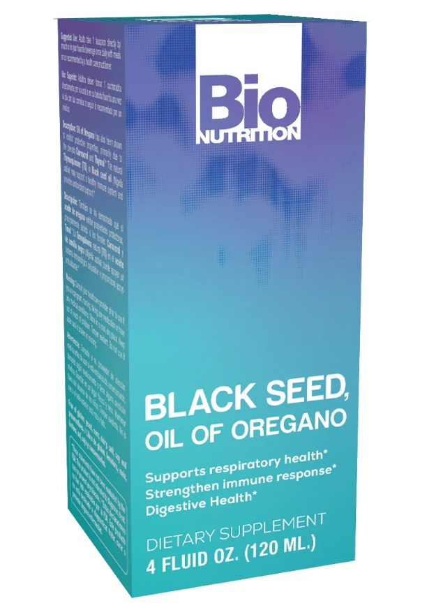 Bio Nutrition Black Seed Oil of Oregano 4oz