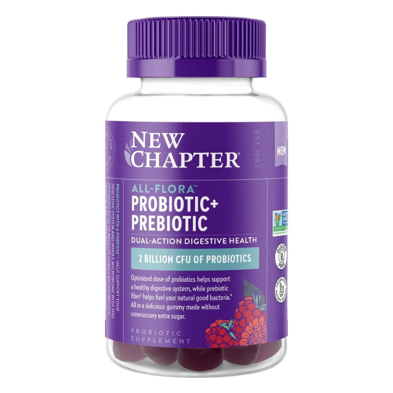 New Chapter All Flora Probiotic + Prebiotic Gummy 60 ct
