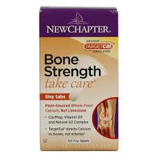 New Chapter Bone Strength Take Care Tiny Tabs 120 t