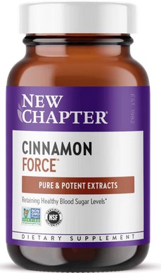 New Chapter Cinnamon Force 60 vegicaps