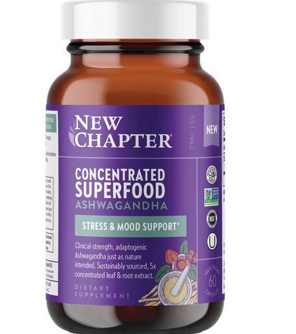 New Chapter Concentrated Superfood Ashwagandha 60 t