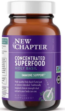 New Chapter Concentrated Superfood Holy Basil 30 vc