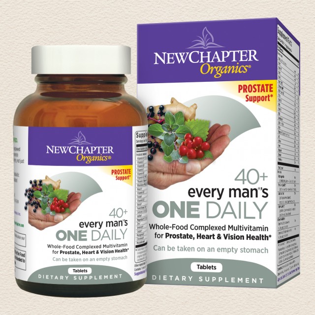 New Chapter Every Man's One Daily 40+ 72 t
