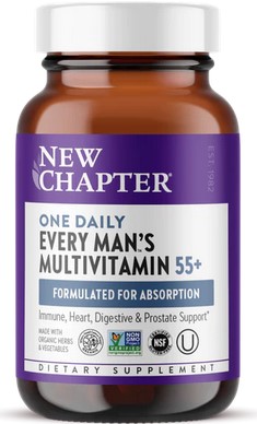 New Chapter Every Man's One Daily 55+ 30 t