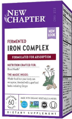 New Chapter Iron Food Complex 60 t