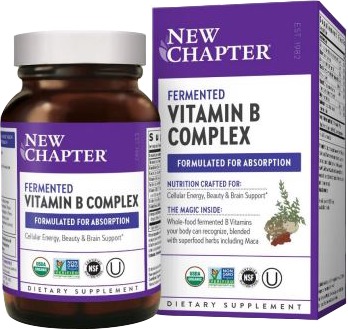 New Chapter Fermented Vitamin B Complex 90 t