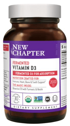 New Chapter Fermented Vitamin D3 60 t