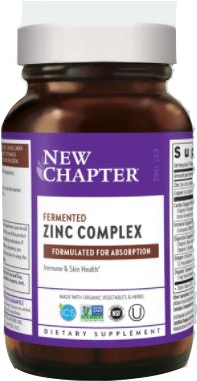 New Chapter Fermented Zinc Complex 90 t