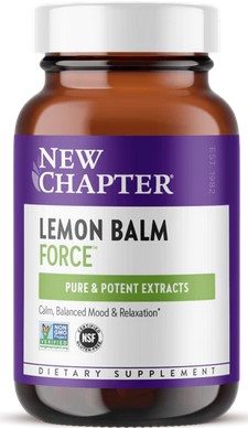New Chapter Lemon Balm Force 30 vc