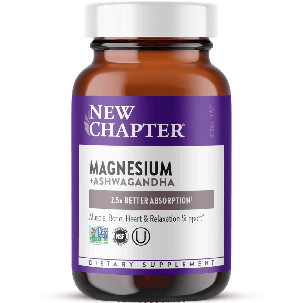 New Chapter Magnesium + Ashwagandha 30 tab