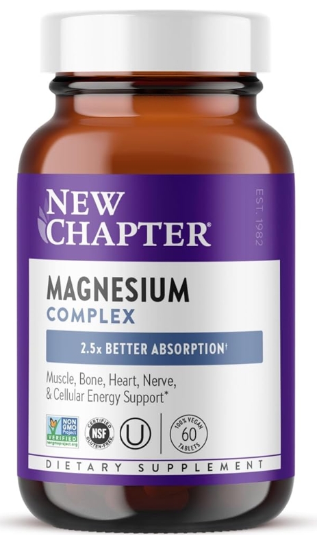 New Chapter Magnesium Complex 180 vegan tabs