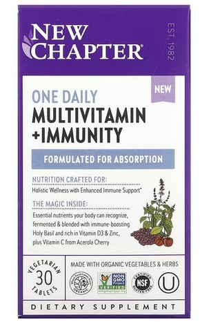 New Chapter OD Multi + Immunity 30 t