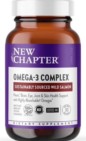 New Chapter Omega-3 Complex 30 sg