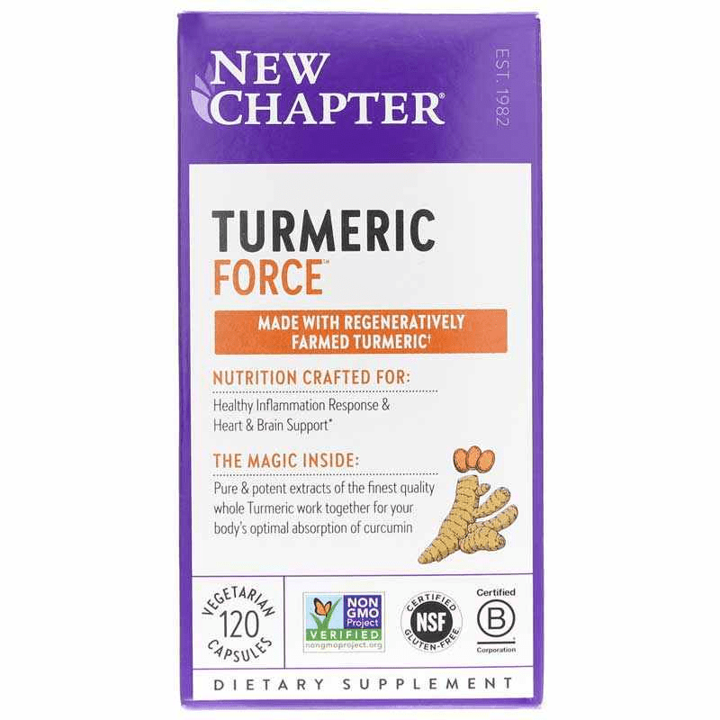 New Chapter Turmeric Force 120 vegicaps