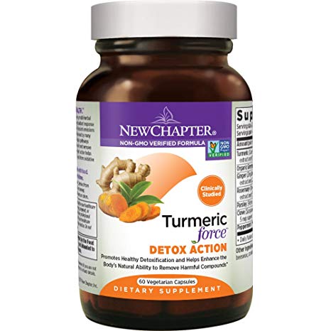 New Chapter Turmeric Force Detox 60 vc