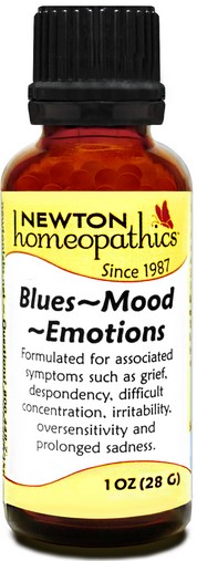 Newton Homeopathics Blues Mood Emotions Pellets 1 oz