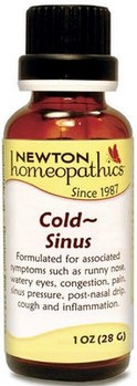 Newton Homeopathics Cold Sinus Pellets 1 oz