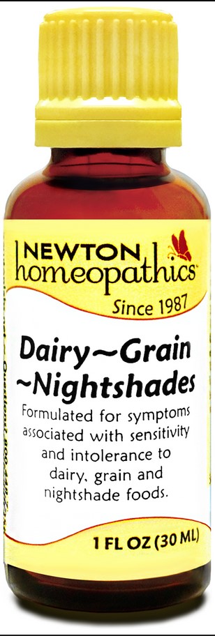 Newton Homeopathics Dairy Grain Nightshades 1 oz