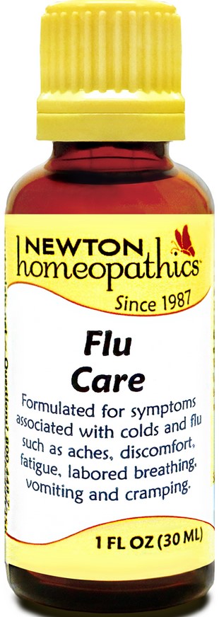 Newton Homeopathics Flu Care 1 oz