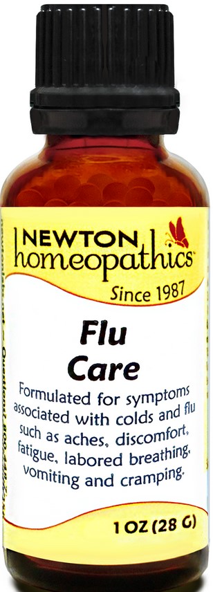 Newton Homeopathics Flu Care Pellets 1 oz