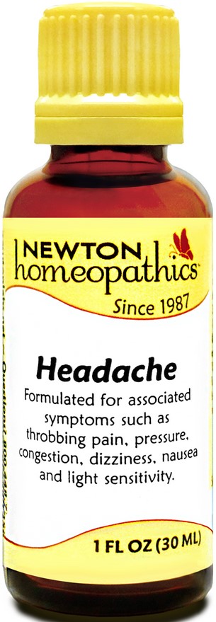 Newton Homeopathics Headache 1 oz