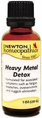 Newton Homeopathics Heavy Metal Detox Pellets 1 oz