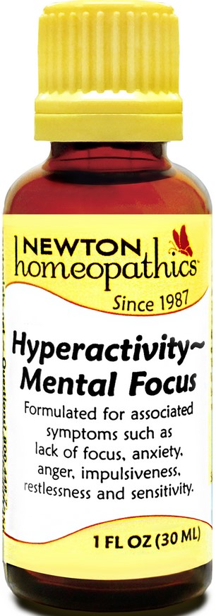 Newton Homeopathics Hyperactivity-Mental Focus 1 oz