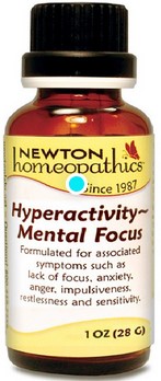 Newton Homeopathics Hyperactivity Mental Focus Pellets 1 oz