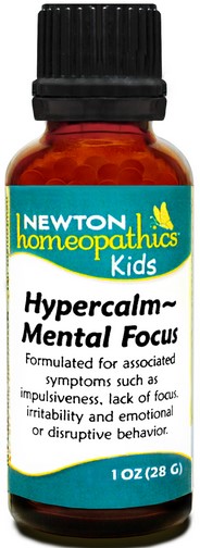 Newton Homeopathics Kids Hypercalm Mental Focus Pellets 1 oz