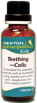 Newton Homeopathics Kids Teething Colic Pellets 1 oz