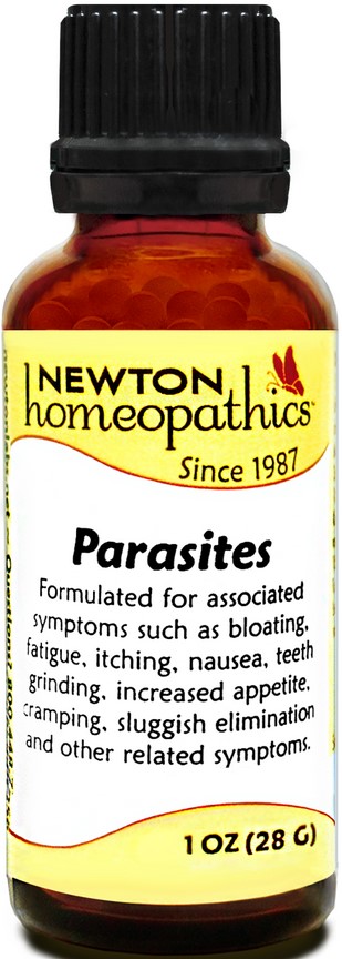 Newton Homeopathics Parasites Pellets 1 oz