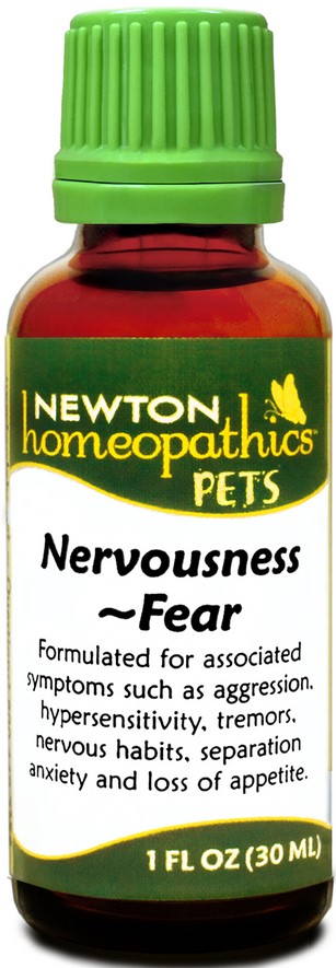 Newton Homeopathics Pet Nervousness-Fear 1 oz