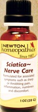 Newton Homeopathics Sciatica Nerve Care Pellets 1 oz